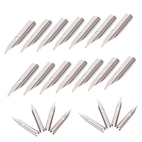 Angoily Spare for Fountain Pen 20pcs Pen Tips Many Tips for Bb and Signature Writing