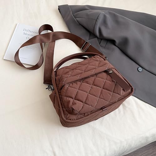 Sac à bandoulière matelassé chic et léger avec sangle réglable - 3
