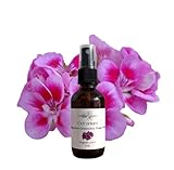 Geranium Hydrosol, Organic, Pure, Natural 2 Fl Oz (Pack of 1)