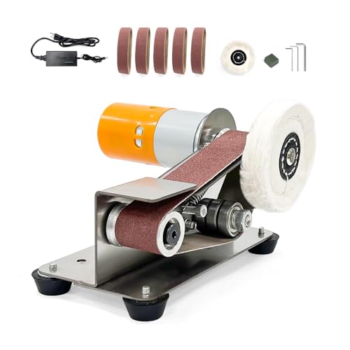READ!LY Mini Belt Sander for Beginner Knife Sharpening, Home DIY