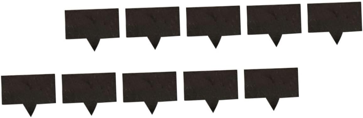Zerodeko 10pcs Square Cheese Labels Reusable Cheese Markers for Charcuterie Boards for Bakeries and Dessert Shops Easy to