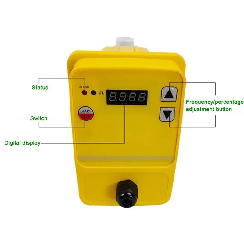 Chemiczna pompa dozująca kwasowo-chlorowa, elektroniczna pompa dozująca do basenu