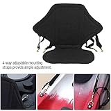 lahomia Kayak Seat Detachable Canoe Back Rest Support Comfortable Backrest Fishing Boat - Image 4