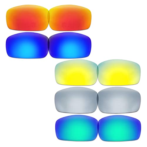 Lentilles pour Oakley Monster Pup interchangeables avec 5 couleurs de rechange