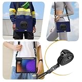 UFinetech Etui do Xiaomi Mi Pad 7/ Mi Pad 7 Pro, MiPad 7/ Pad 7 Pro, odporne na wstrząsy, obracany o 360 stojak, pasek na rękę, uchwyt na ramię, etui ochronne, tablet dla mężczyzn, kobiet, dzieci,