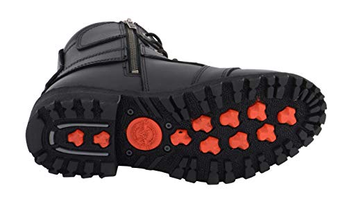 Image of Milwaukee Leather Women's Premium Leather Motorcycle Harness Boots Collection MBL - 8.5