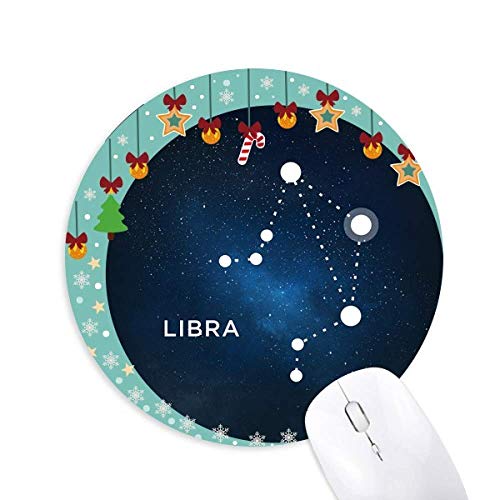 Preisvergleich Produktbild Waage Sternbild Zodiac sign Maus Pad Jingling Bell Round Rubber Mat