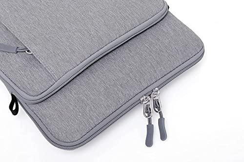 Image of SWOOK 13 inch Laptop Sleeve Case 13.3 Compatible with New MacBook Air M1 A2337 A2179 A1932 2018-2021| MacBook Pro A2338 M1 A2251 A2289 A2159 A1989 A1706 A1708|XPS Surface Pro ThinkPad Envy Swift 3 - Grey