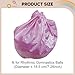 KiBcsLic Rhythmic Gymnastic Ball Bag Protection Cover Nylon with Drawstring Portable for Dance Practice Competition Gymnasts Athlete, Pink