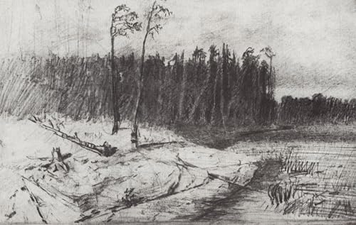 Lienzo de bosque sutil de Arkhip Kuindzhi, lámina artística para un hogar armónico