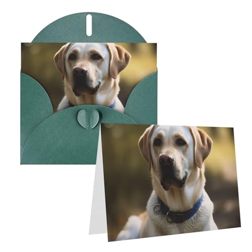 Cartes vierges Thinking of You Labrador avec enveloppes pour toute occasion