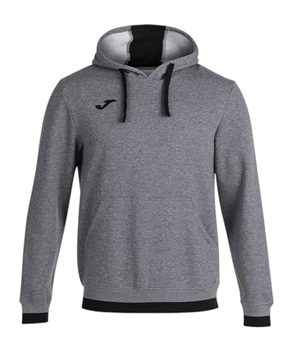 Sweat à capuche Joma anti-froid coupe ample Confort II gris pour homme et femme