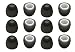 Zotech 6 Pairs of Ear Tips for Jaybird BlueBuds X, X2, X3 & X4 Bluetooth Headphones. (Small)