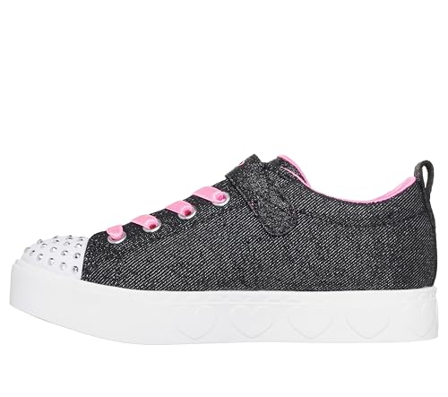 Skechers Girl's Heart Steps-Shimmer Sweetie Sneaker