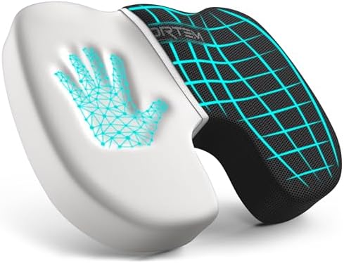 FORTEM Poduszka na krzesło biurowe, poduszka siedziska z pianki ...