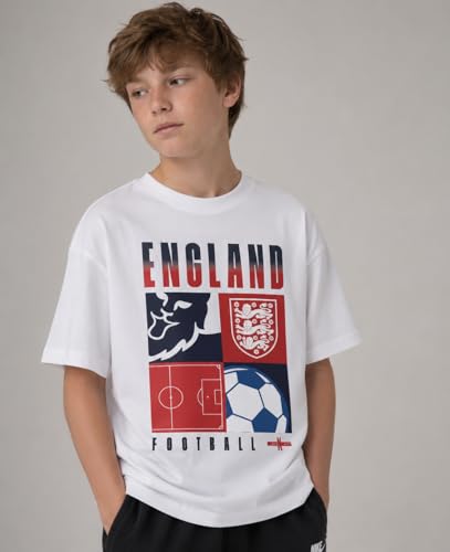 Three Lions Graphic Tee Maillot Enfant Idéal pour l'École - 6