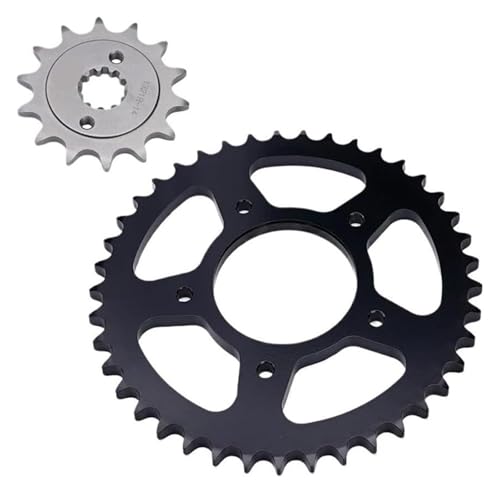 Kit pignons moto SR250 CF250 avec pignon avant et couronne pour chaîne de transmission