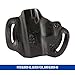 DeSantis Mini Slide Holster, Premium Gun Holster, Made of Premium Saddle Leather, Fits Glock 43, Glock 43X, Glock 48, Adjustable Tension Device, Right-Hand Draw, Black
