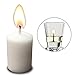 Ner Mitzvah Neironim Glass Shabbos Candle Holders - Premium Quality Clear Votive Cups, Standard Size for Shabbat, Chanukah and Party Decoration - Pack of 12