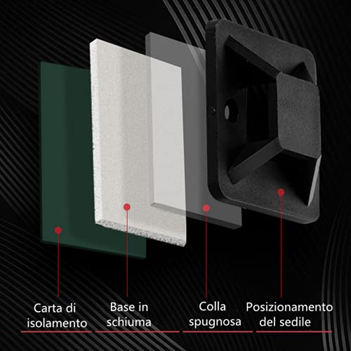 Voarge Fermacavi Porta Cavi Set Autoadesivo,100 pz...