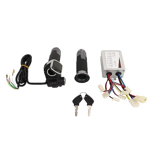 Gaeirt Kit de conversão de bicicleta elétrica, kit de controle de motor de bicicleta elétrica, fácil