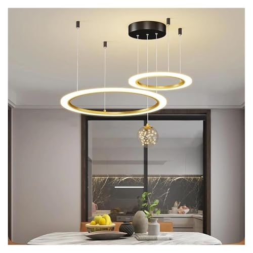 Lustre suspendu salon moderne pour illuminer chaleureusement votre salle à manger
