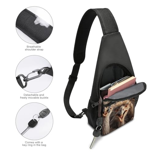 Mochila Pequeña Urbana Crossbody para Mujer y Hombre miniatura 3