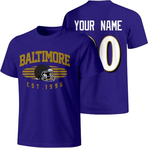 Image of ANTKING T Shirt Custom Short Sleeves for Men Women Youth | Crew Neck T Shirt with Custom Name Number Gift
