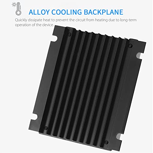 yeacher 30A PWM Solar Charge Controller para 12V/24V Sistema de Painel Solar IP32 PV Controlador de