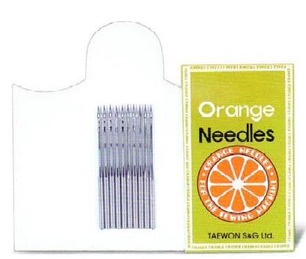 Orange Needles 30 Pk 15X1 130/705H Universal Household Sewing Machine Needles