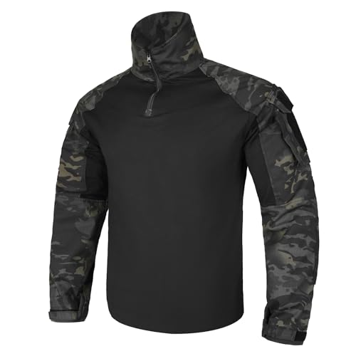 T-Shirt Tactique Homme G3 avec Coudières MK XL pour Combat
