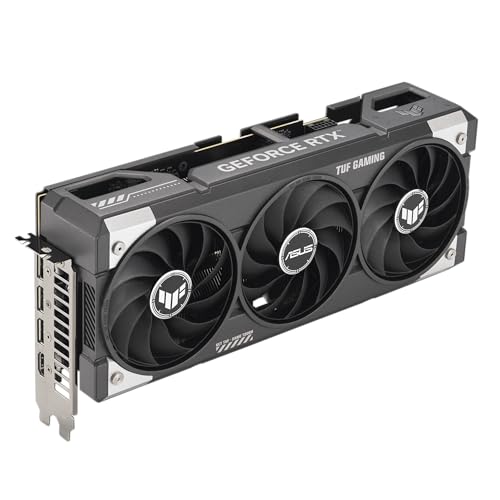 Image of ASUS TUF Gaming GeForce RTX 5060 Ti 16GB GDDR7 OC Edition Gaming Graphics Card (PCIe 5.0, HDMI /DP 2.1, 3.1-Slot, Military-Grade Components, Protective PCB Coating, axial-tech Fans)