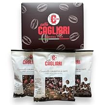 Cagliari Coffee Candy - Made with Gourmet Italian Coffee - Individually Wrapped - Coffee To Go or a Coffee Lover Great Gift - Instant Energy in your Pocket Pack of 3
