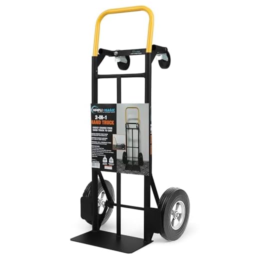 Convertible Hand Truck and Dolly Cart