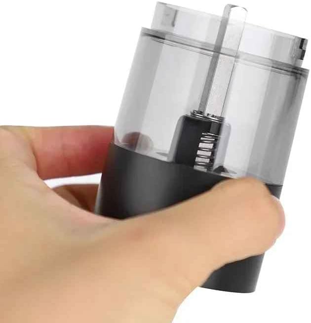 USB rechargeable electric salt and pepper grinder – Adjustable fineness – Large capacity – Automatically grinds spices – Convenient kitchen tool (USB Style 2pcs)