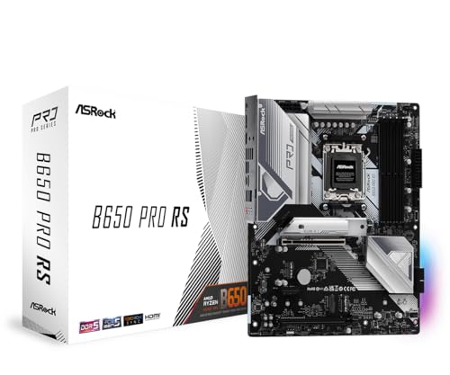 ASRock B650 PRO RS AMD Ryzen 7000 Series Processors Motherboard