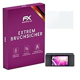 atFoliX Protection �cran Film de verre en plastique compatible avec LG WK9 Verre film protecteur, 9H Hybrid-Glass FX Protection �cran en Verre tremp� de plastique