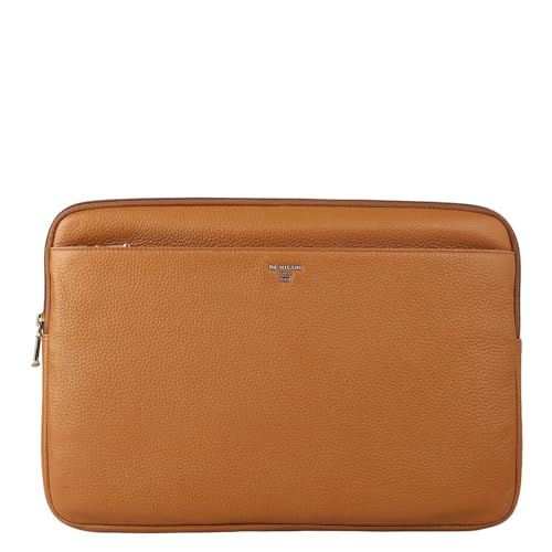 Image of Da Milano Leather Laptop Bag for Men & Women | Laptop Messenger Bag | Fits Up To 15 inch Laptop | Ideal for Office Purpose (10116M-A)
