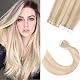 Tape-In Extensions aus Remy-Haar, 20 Stück, leicht und schonend