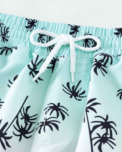 Kids Boys Fashion Swim Shorts Swimwear Stylish Print Summer Casual Beach Swim Bottoms for Surfing3