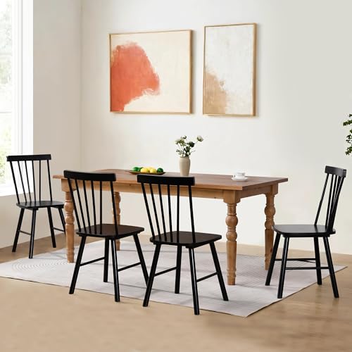 DUHOME Windsor Dining Chairs Set of 4