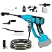 Kabellose Druckwaschmaschine Kompatibel mit Makita 18V Akku, 500W 710PSI Hochdruckreiniger Handheld Hochdruck-Reinigungspistole für Auto und Haushalt (4 Geschwindigkeiten Einstellbar, Ohne Akku)