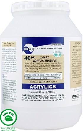 Weld-On #40 Adhesive, Kit (Gallon)