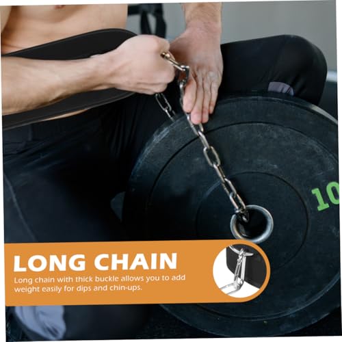 Ceinture de musculation lestée avec chaîne solide pour entraînement de force