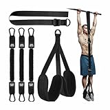 懸垂アシストチューブ 懸垂 補助 バンド 懸垂 アシスト チューブ MAX102kgのアシスト力 調節可能 伸縮性 レジスタンスバンド 筋トレチューブ 懸垂サポート プルアップ補助バンド 懸垂器具/懸垂バー/懸垂マシン/ホームジム 補助用 男女兼用 プルアップアシストバンドシステム トレーニングチューブ ストレッチバンド 収納袋付き (ブラック)