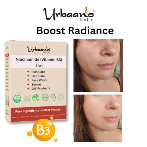 Image of Niacinamide Powder (Vitamin B3) For Making Soap, Cream, Serum & Skin Care (50gm)