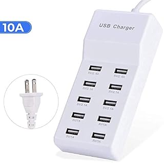 USB Charger USB Wall Charger with Rapid Charging Auto Detect Technology Safety Guaranteed