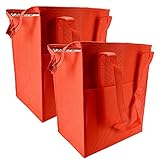 Insulated Grocery Bags, Set of 2 Reusable Shopping Bags for Groceries, Food Delivery Bags for Hot...