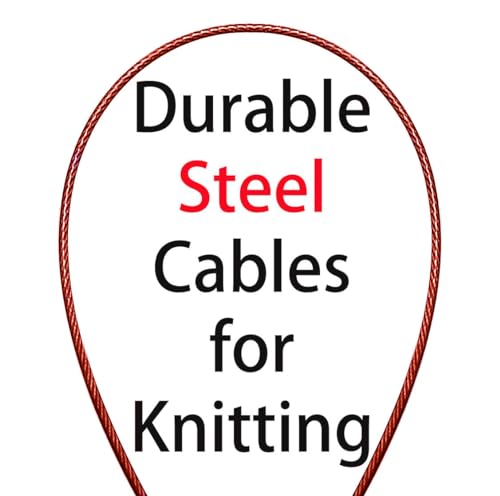 Image of Size 8 Circular Knitting Needles 40 Inch Metal Large Round Needles for Magic Loop Blankets Sweaters Scarves Stainless Steel 100 cm 5 mm, for Beginners & Knitters