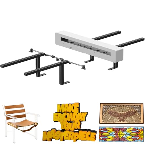 xTool Intelligent Conveyor Feeder for xTool P3 80W CO2 Laser Cutter, Partner for Accurately Automatic Engraving and Cutting on 24.01" x 51.18" Work Area